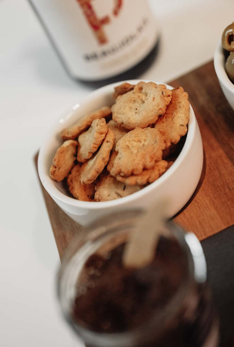 Goat Cheese Cumin Cookies